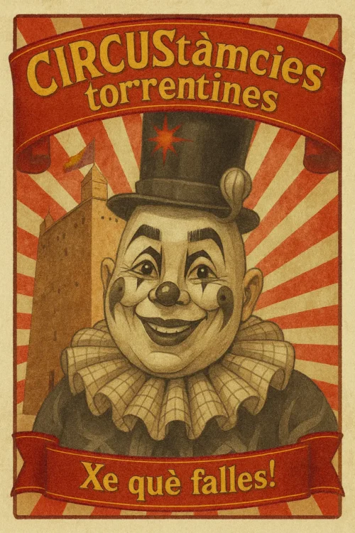 Boceto de la Falla Sant Valerià (Torrent) de 2026