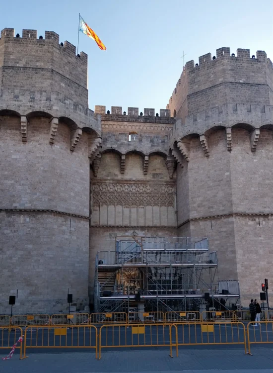 Montaje de la Crida de València 2026