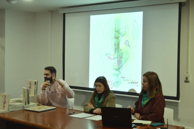 Presentación del llibret de la Falla Santa Anna (Sagunt) 2026