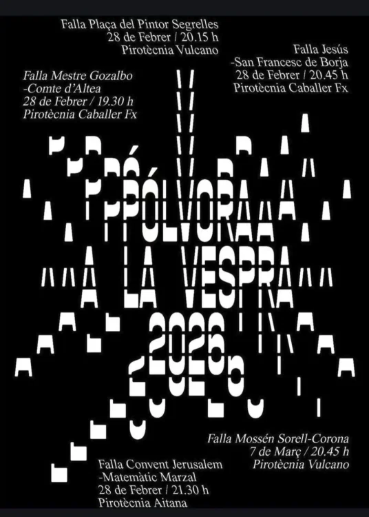 Polvora a la Vespra 2026