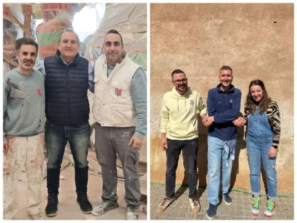 Las fallas Merced y Cronista repiten artistas