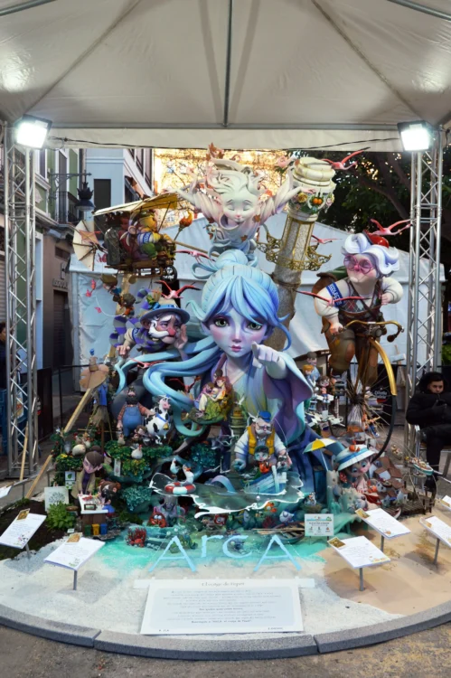 Falla infantil de Espartero-Ramón y Cajal 2026, 1º premio de sección especial