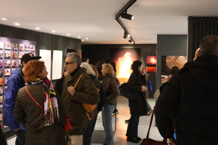 Exposición "Foc al desert" del CTAV