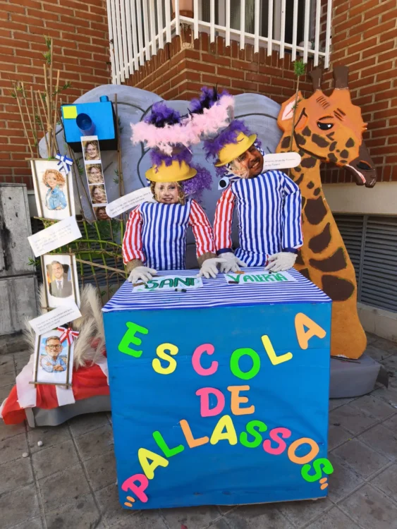 'Pallassos' de la Falla Sant Valerià (Torrent), 2026