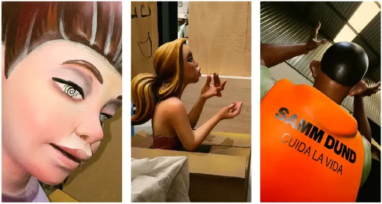 Taller de la falla Sanchís Bergón - Turia de 2026