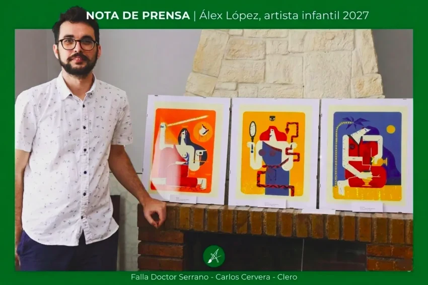 Álex López, artista infantil El Clero 2027