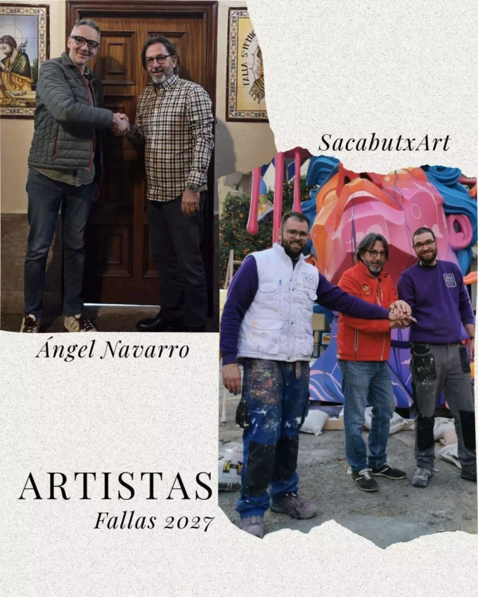 Artistas Falla Santa Mª Micaela 2027