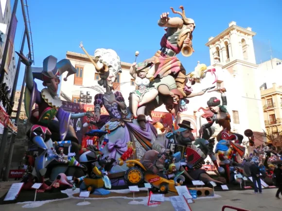 Falla Plaza del Pilar de 2014, de Pere Baenas
