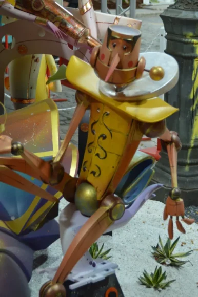 Pinocho en la falla infantil de Na Jordana de 2026