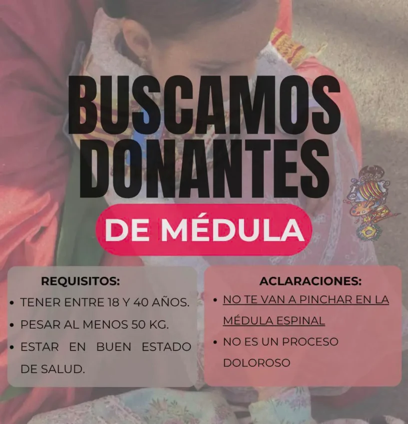 Cartel trasplante médula