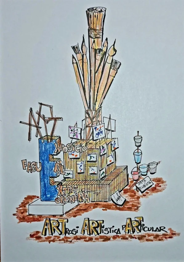 Faguera de 2026 (Falla Sueca - Literato Azorín)