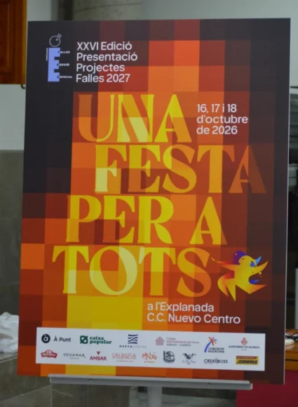 Cartel de "Una festa per a tots" 2026-27