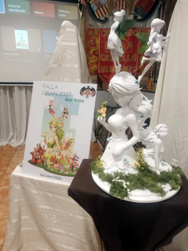 Maqueta de la falla grande de Castellón-Segorbe 2027