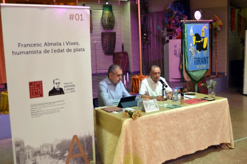 Inauguración de la exposición de Almela i Vives en Na Jordana