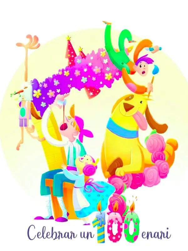 Boceto de la falla infantil de Luis Cendoya (Port de Sagunt) 2027